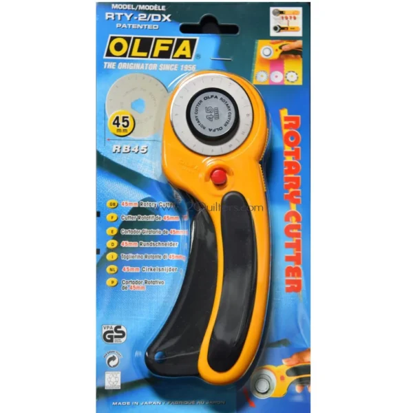 OLFA 45mm Deluxe Rotary Cutter (RTY-2/DX)