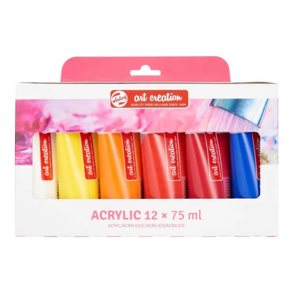 Boîte Acrylique Talens de 12 Tubes