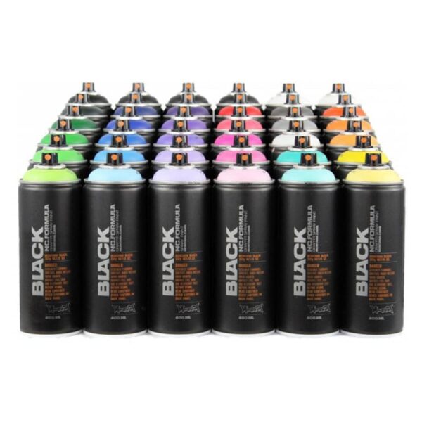 Bombe de peinture Montana Black 400ml