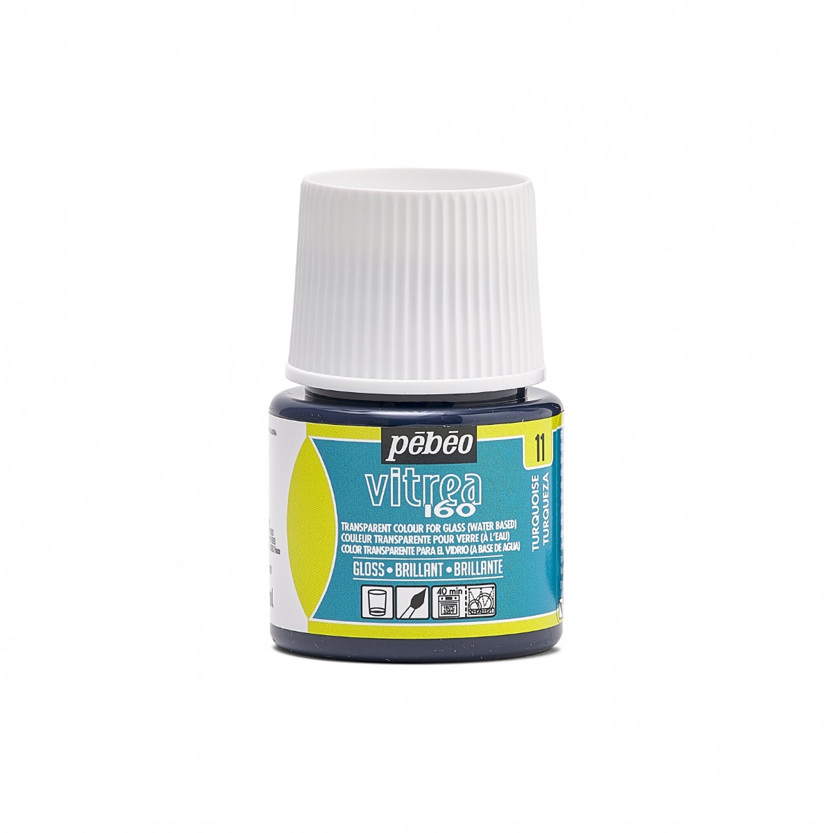 Peinture sur vitre avec cuisson Pébeo -45ml-