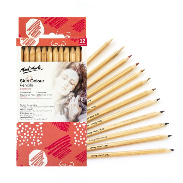 Paquet crayons de couleur de peau – Image 2