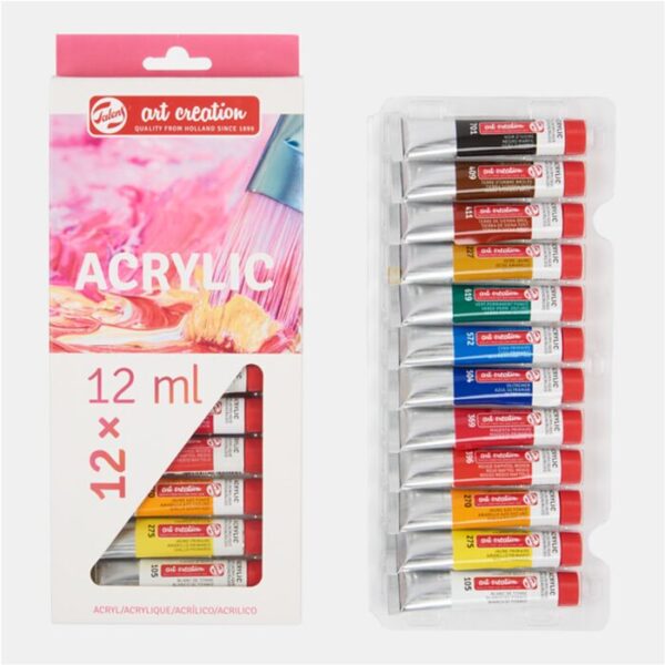 Boîte de peinture avrylique Talens