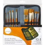 Set de pinceaux acrylique Daler