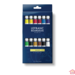 PEINTURE A L'HUILE FINE 12 TUBES X 10ML - LEFRANC BOURGEOIS