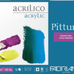 Bloc acrylic fabriano 400g 25x35cm