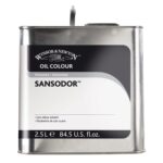 Winsor & Newton Sansodor Paint Thinner, 2.5 Liters