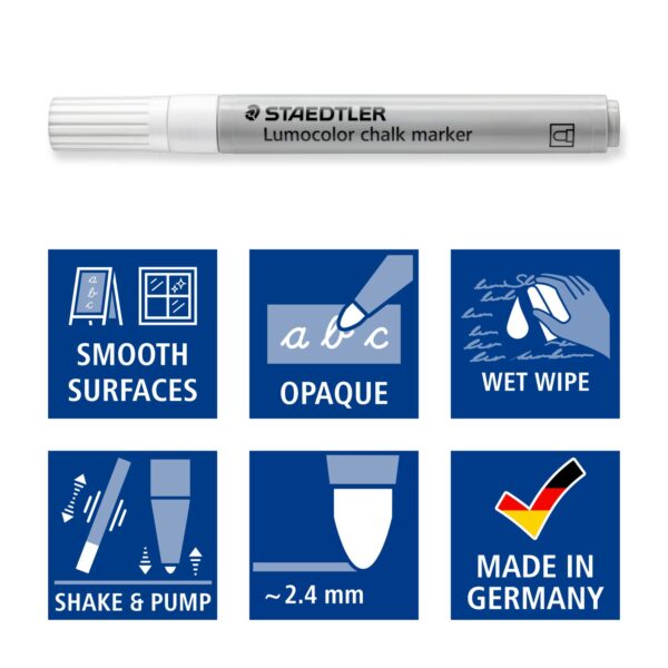 Chalk marker with bullet tip – Image 3