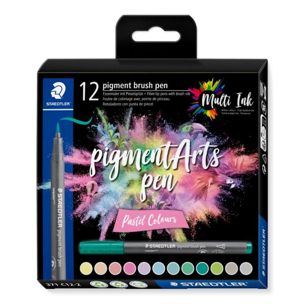 12 pigment brush pen 371