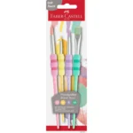 FABER-CASTELL PINSELGROBEN SOFT TOUCH BRUSH 4PCS (2,6,10,12)