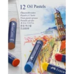 Pastels à l'huile boîte de 12