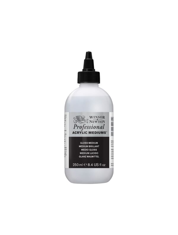 Winsor Newton Acrylic Gloss Medium 250ml Bottle
