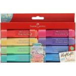 Faber castell Set de 8 Surligneurs Pastel