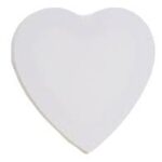 Toile sous forme de cœur 15x15