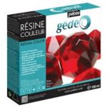 Pébéo - Gédéo Kit Résine Couleur 150 ML - Résine Époxy Colorant Rouge