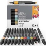 Set de 12 marqueurs Promarker Winsor & Newton