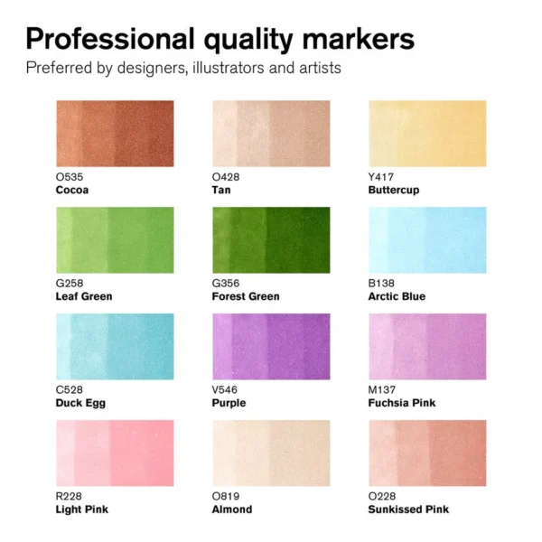 Set de 12 marqueurs Promarker Winsor & Newton – Image 3