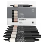 Set de 6 marqueurs Promarker Winsor & Newton