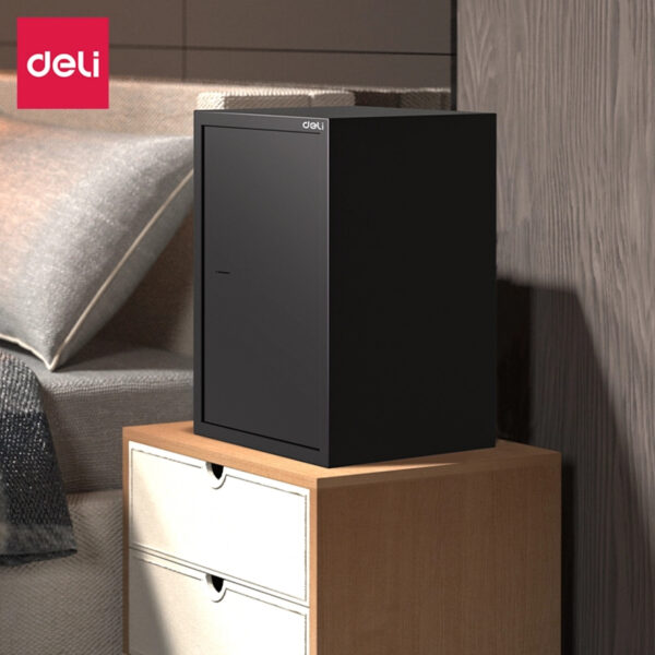 Coffre Fort DELI ET564 – Serrure à Clé Fiable – 350 x 310 x 500 mm