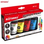 Motarro acrylic paint 6 colors x 30 ml