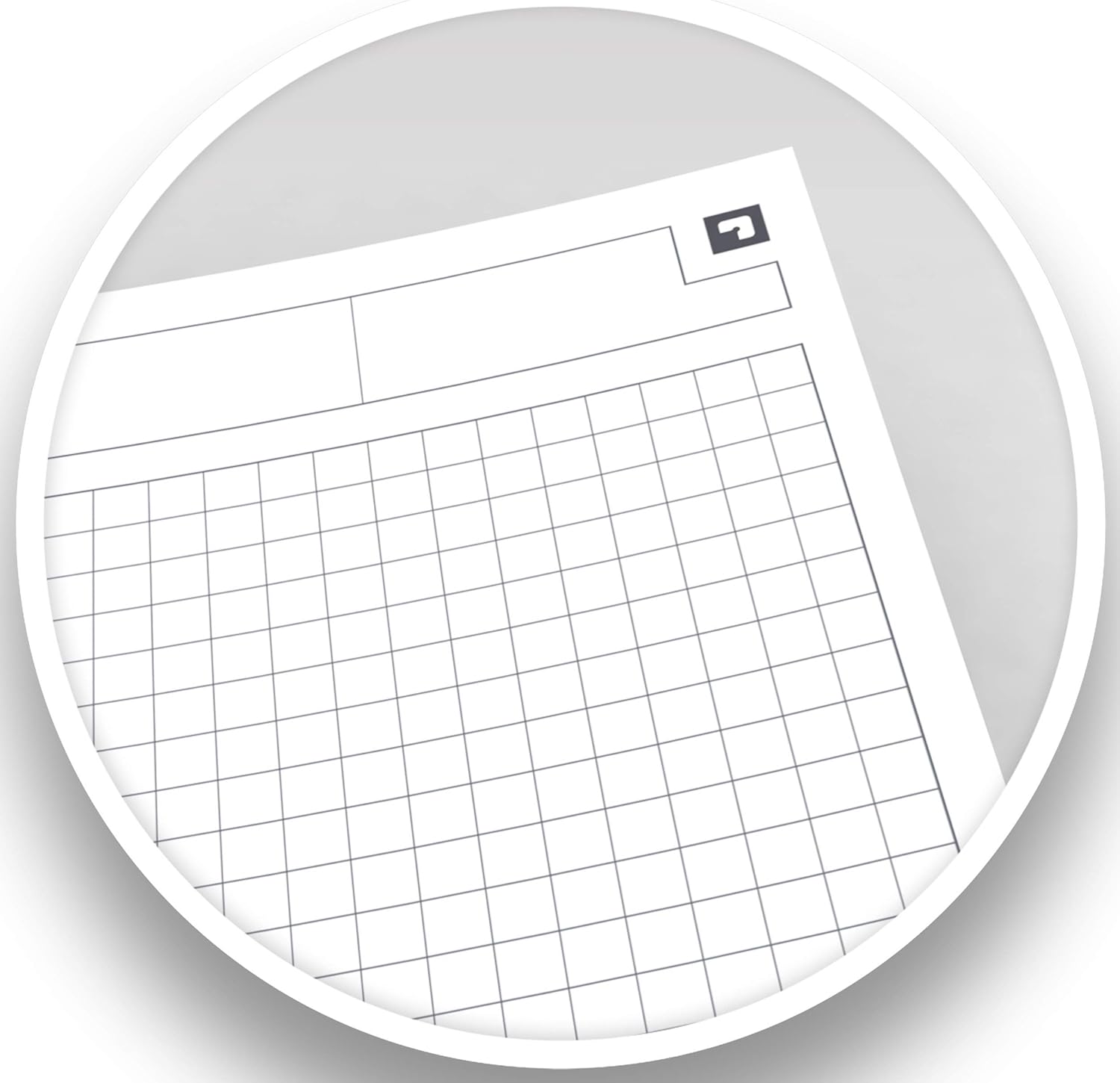 Oxford International Notebook A5+ Small Squares 5 mm 160 Pages Full Bound Grey Card Cover Pack of – Image 2