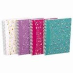 OXFORD Cahier carte Flowers intégrale B5 120 pages 90g Q5/5