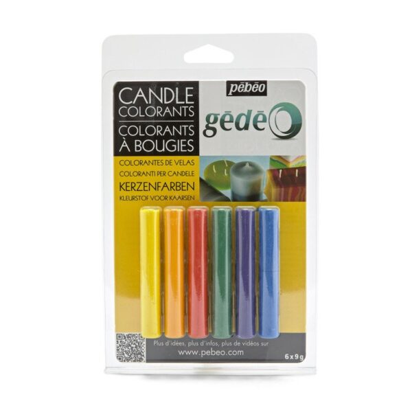 6 dyes for candles - Gédéo