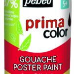 PEINTURE GOUACHE ENFANT - PRIMACOLOR  Couleur JAUNE PRIMAIRE 250 ML
