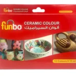 funbo ceramic colour 12 colours x 15 ml