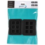 Pebeo SACHET 2 MOULES CUBIQUE EN SILICONE POUR RESINE - MOULAGE GÉDÉ