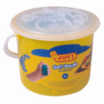 JOVI Soft Play Dough Bucket Mini 4x50g Soft Dough & Tools - JOV444