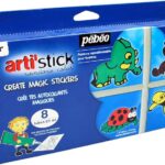 Pebeo 8962 Window Colour Set Starter Set 8 Arti Stick 25 ml