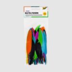 folia mix bunt bastelfedern