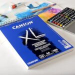 Canson XL Textured Medium Grain 300g A4 Mixed Media White Paper Pad 30Sheets – Artyst
