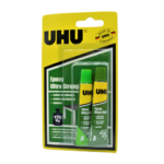 COLLE EPOXY ULTRA STRONG HHR 2x10ml SOUS BLISTER -UHU- – Papeterie sarah