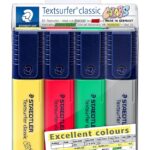 Fluorescent staedtler pack de 4pcs