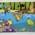 puzzles en bois 6pcs