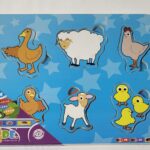 puzzles en bois 6pcs