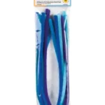 folia chenilledraht bleue