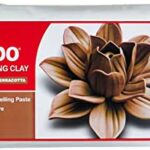 Funbo Air Hardening Clay 1000 Gms Terracota - Fortune Stationery