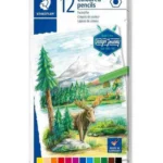 Coloured Pencils Staedtler Tin of 12 – ubiq Bookshop