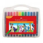 Faber Castell 12 Jumbo Fiber Tip Colour Markers Jumbo Filzstifte