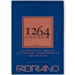 FABRIANO PAD 1264 Bristol 200g a3 50h Glued - Store