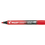 Marqueur Permanent Pilot SCA-100 Pointe Biseauté rouge