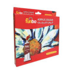 Funbo Acrylic Paints Set 24-Pieces, Multicolor : Amazon.ae: Arts & Crafts