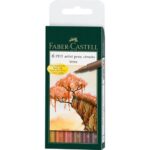 Faber castell 6 Feutres Pitt Artist Pens Brush