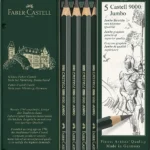 faber castell 5 castell 9000 jumbo