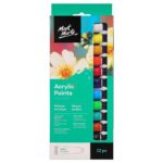 Mont Marte Acrylic Paints 12pc x 12ml