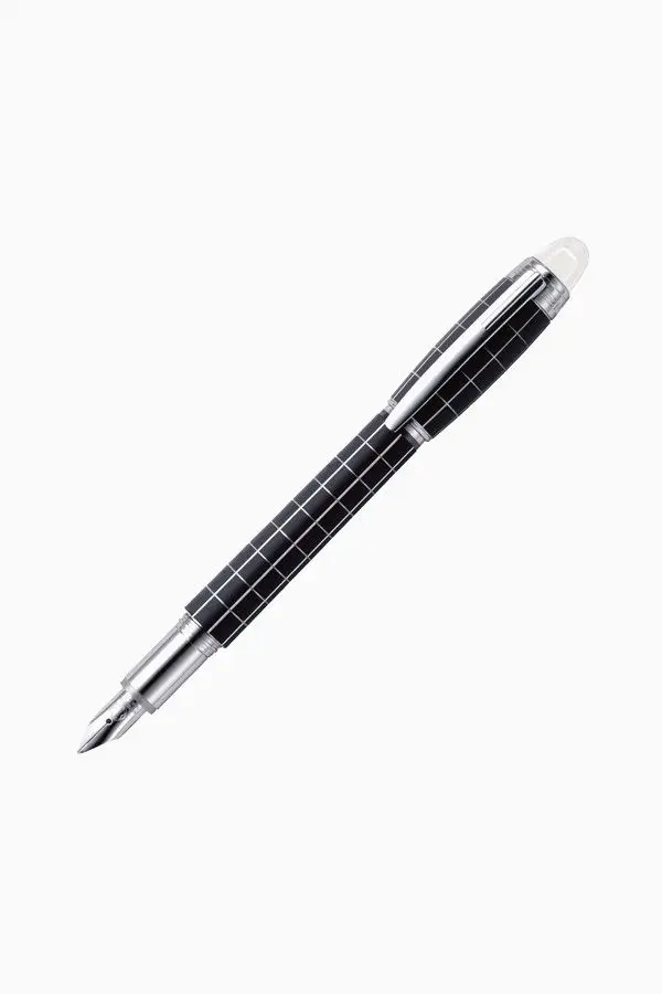 montblanc plume starwalker metal rubber 25608/8854