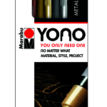 Marabu YONO Marker set METAL ,4 x 0.5-1.5 mm