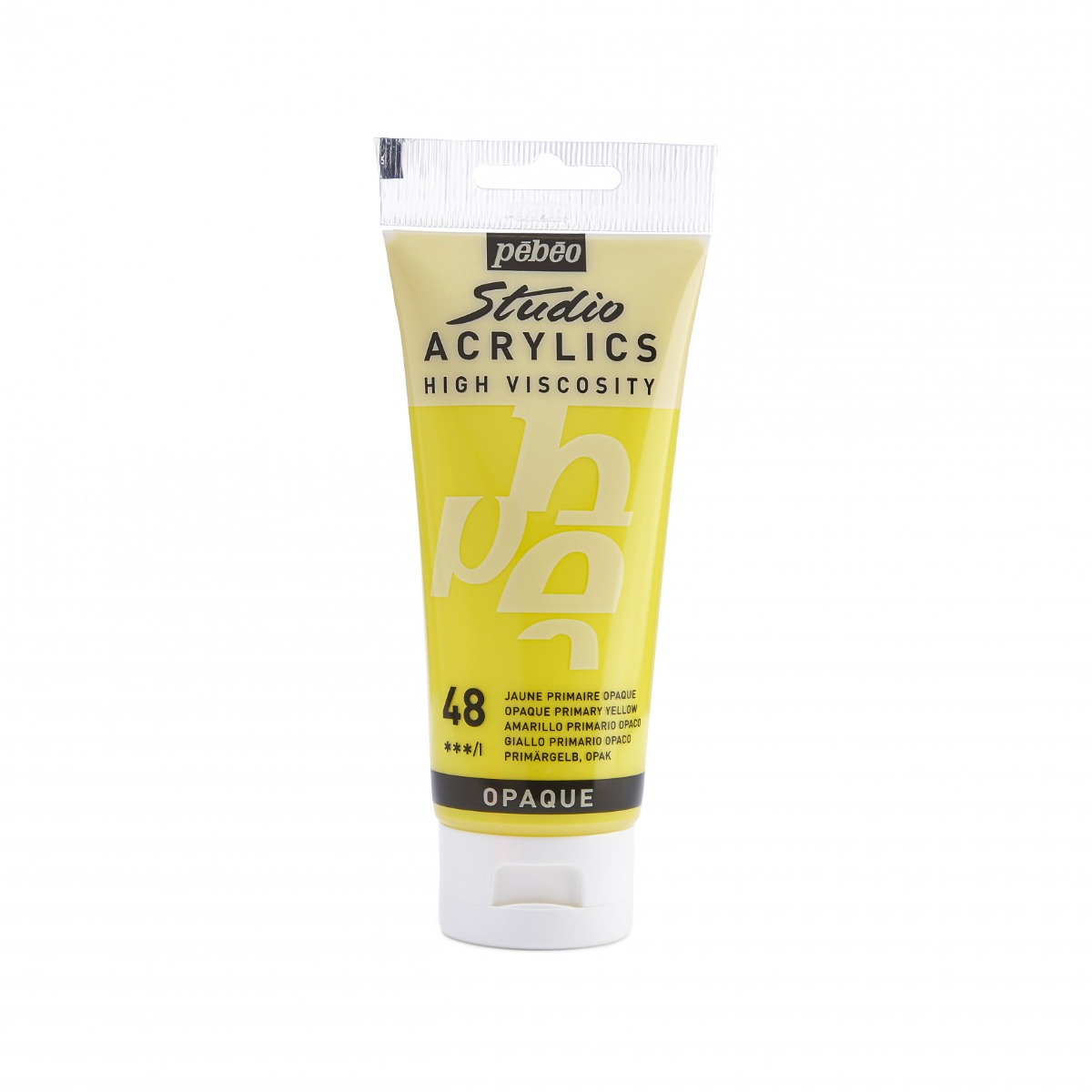 PEBEO 100 ML JAUNE PRIMAIRE OPAQUE